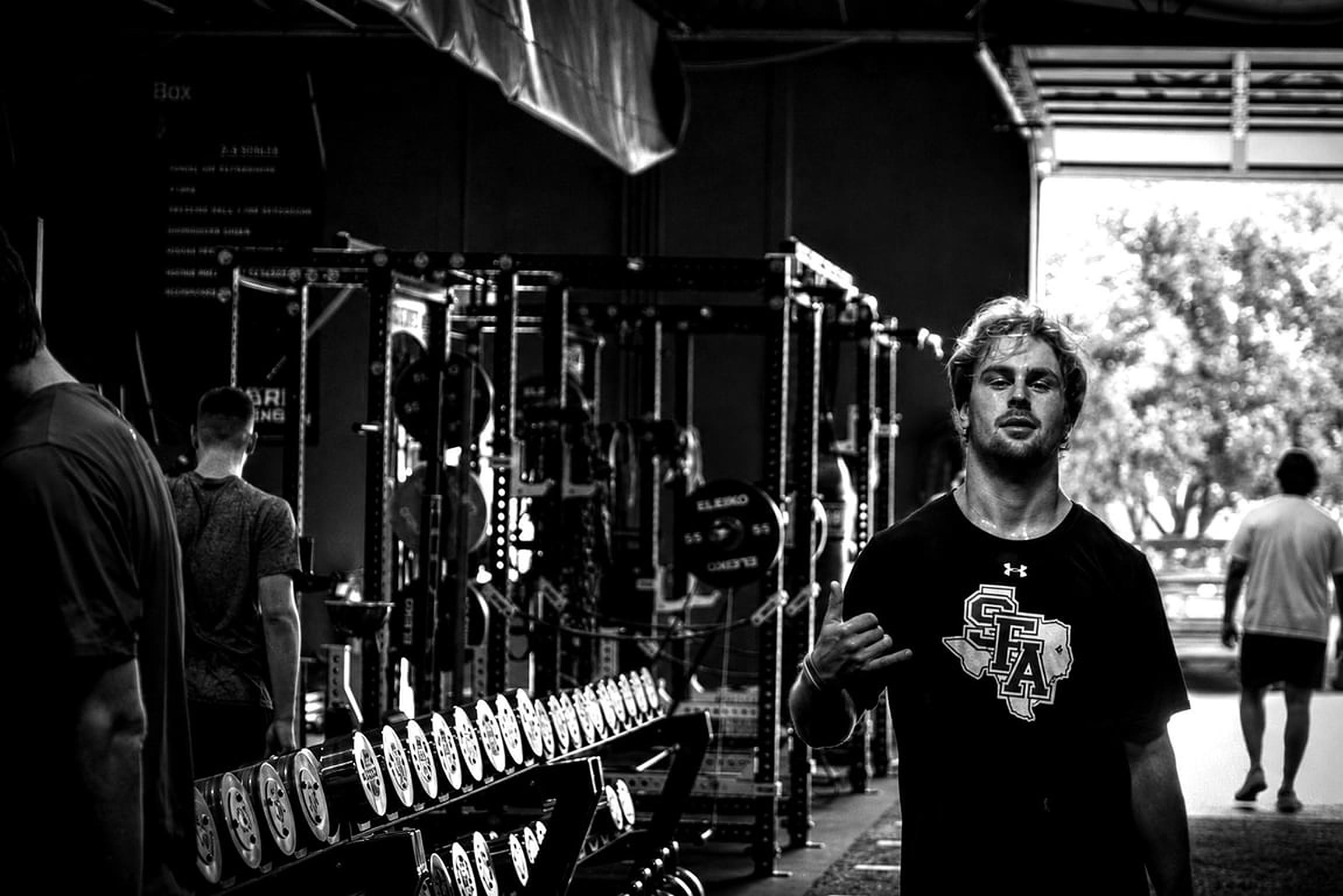 The training floor at MARR STRENGTH, Southlake.